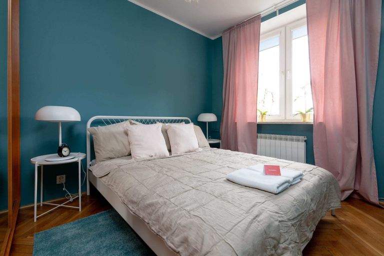 Bedroom 3, Saska Kepa Modern Apartment, Warsaw