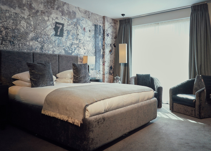 Bedroom 4, Malmaison Liverpool, Sefton