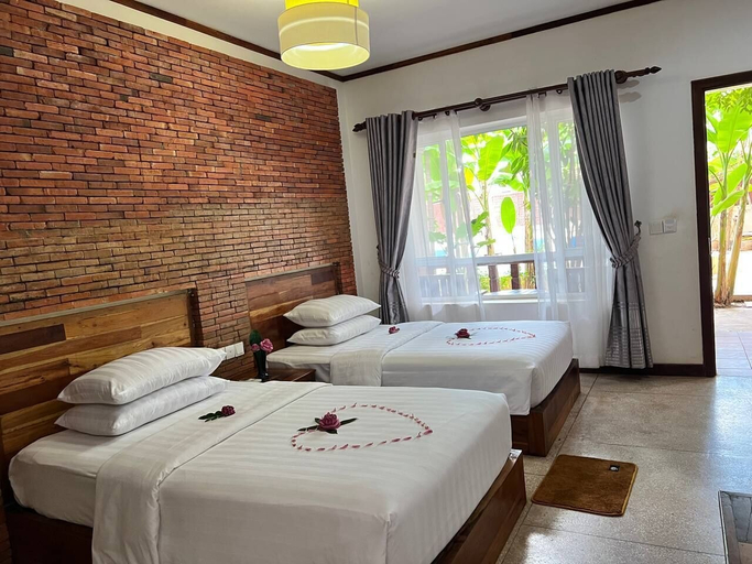 Bedroom 3, Lucky Courtyard Boutique Pool Villa, Siem Reap