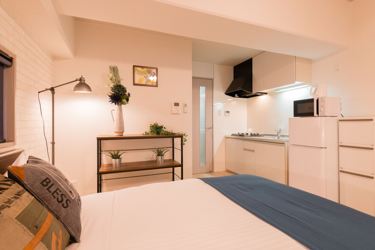 Bedroom 2, nedoco OSAKA SHINSAIBASHI (formerly: FORESTAY Shinsaibashi), Osaka