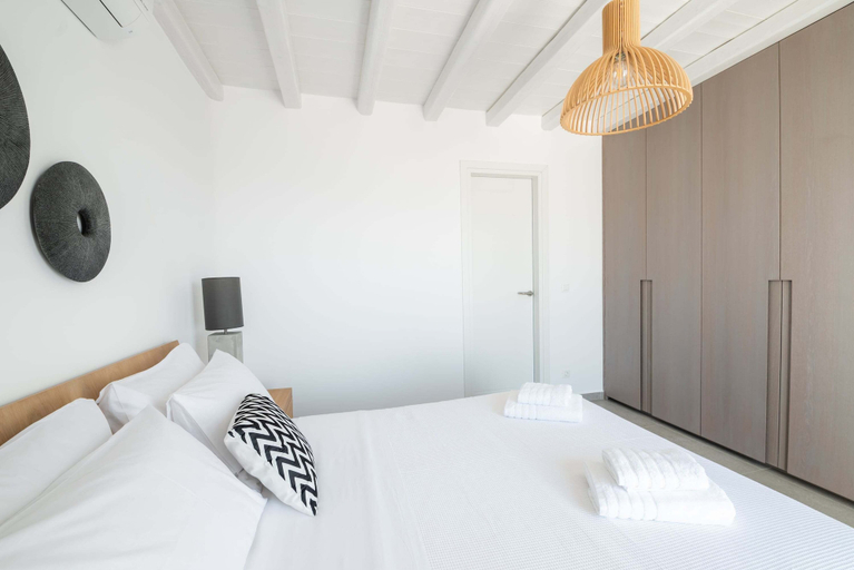 Bedroom 3, Villa Petra Mare with Swimming pool, South Aegean