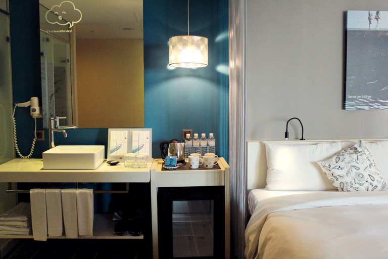 Bedroom 2, Hotel Day Plus Tamsui, New Taipei City