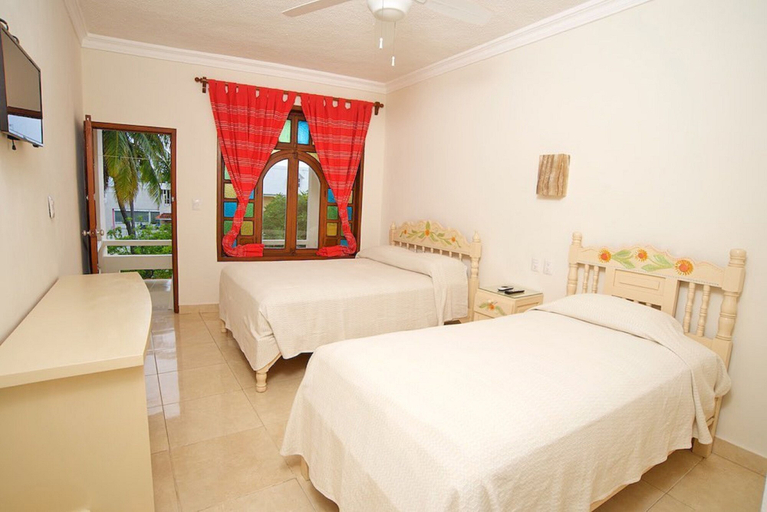 Bedroom 4, Hotel Cabanas Maria del Mar, Isla Mujeres
