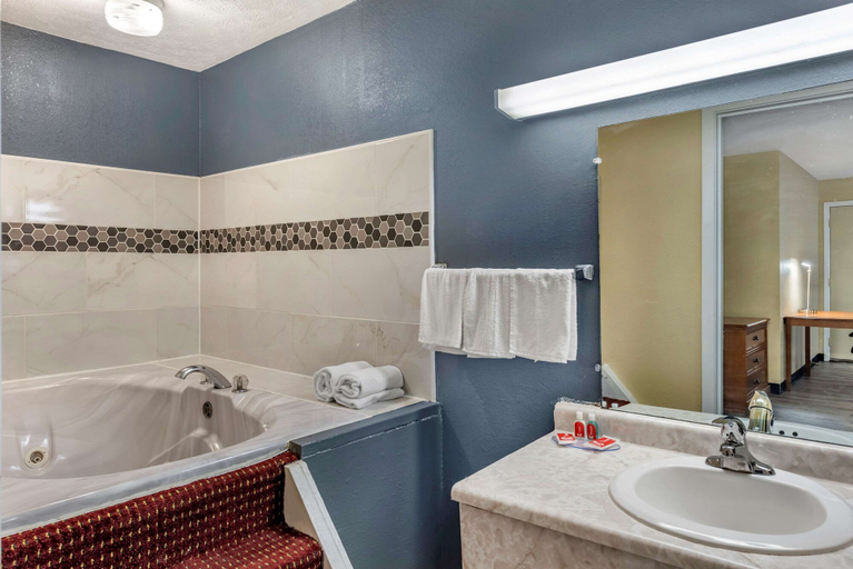 Bathroom 4, Econo Lodge Erlanger - Cincinnati Airport, Kenton