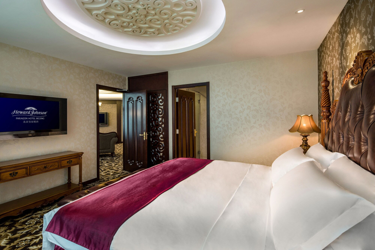 Bedroom 2, Howard Johnson Paragon Hotel Beijing, Beijing