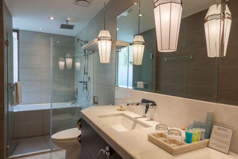Bathroom 5, Henann Prime Beach Resort, Malay