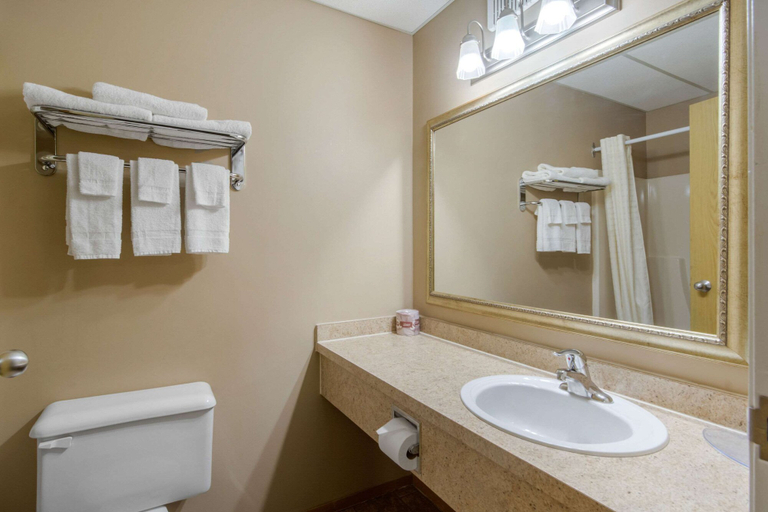 Bathroom 4, Econo Lodge, Division No. 6