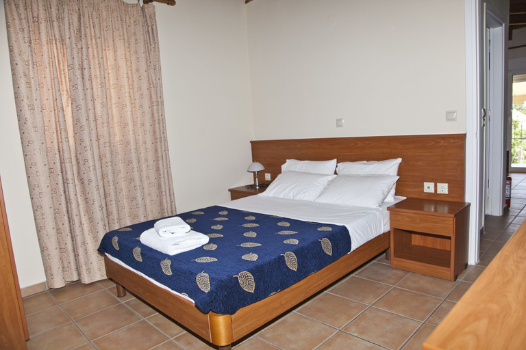 Bedroom 3, Alexander Apartments, Ionian Islands