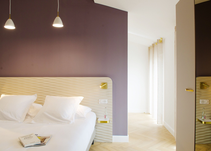 Bedroom 3, Hotel Cafe Glacier Le XIX, Hérault