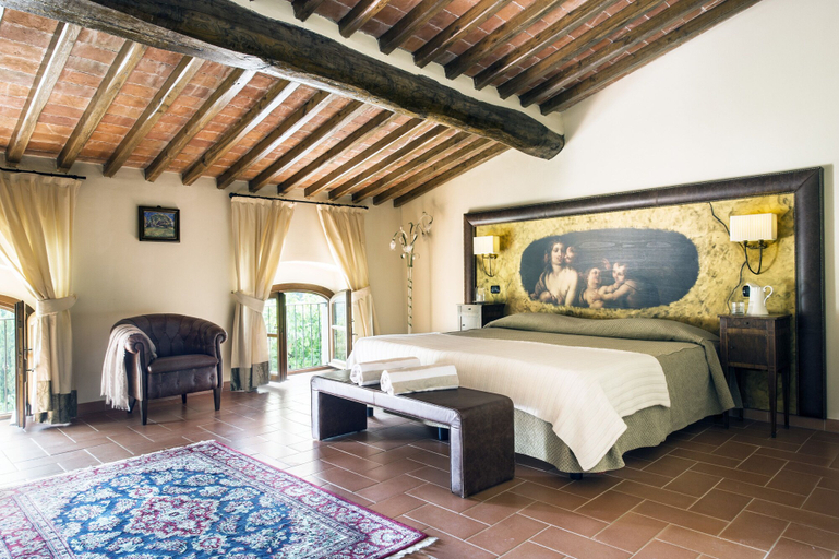Bedroom 3, Hotel Villa Campomaggio, Siena