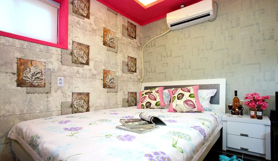 Bedroom 3, Pinky Marine Pension, Namhae