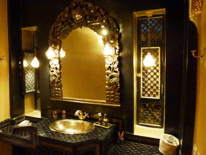 Bathroom 5, Riad Armelle, Marrakech