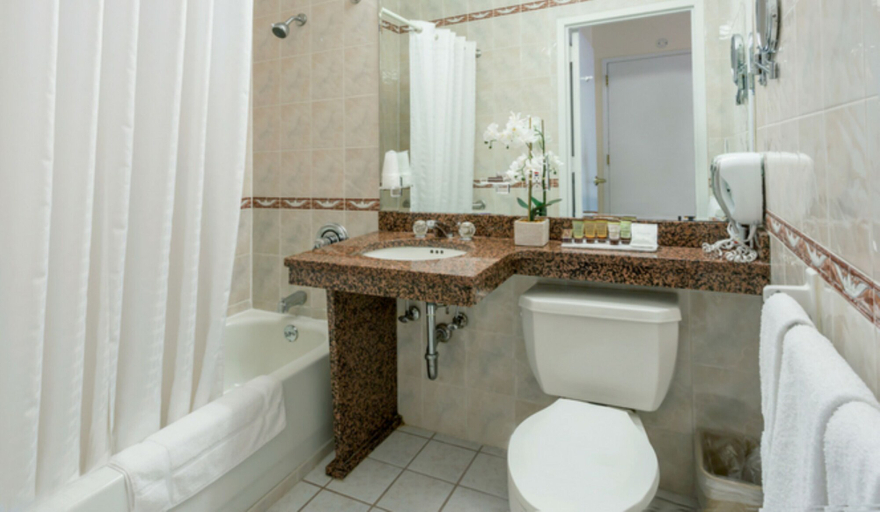 Bathroom 4, Chelsea Savoy Hotel, New York