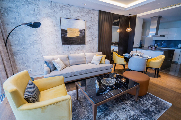 Living area 4, Sisli Palm Luxury Furnished Apartments, Beşiktaş