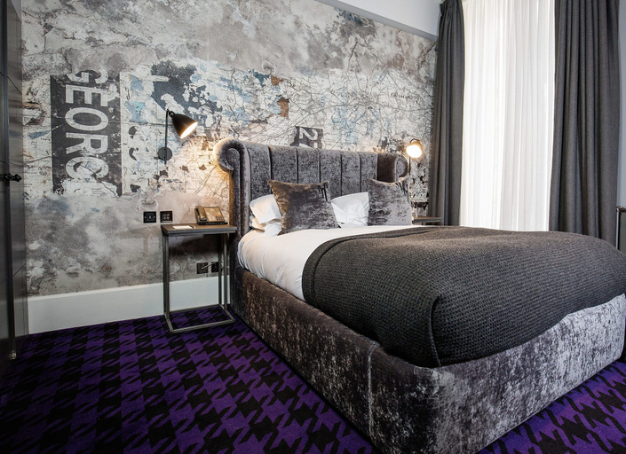 Bedroom 2, Malmaison Glasgow, Glasgow