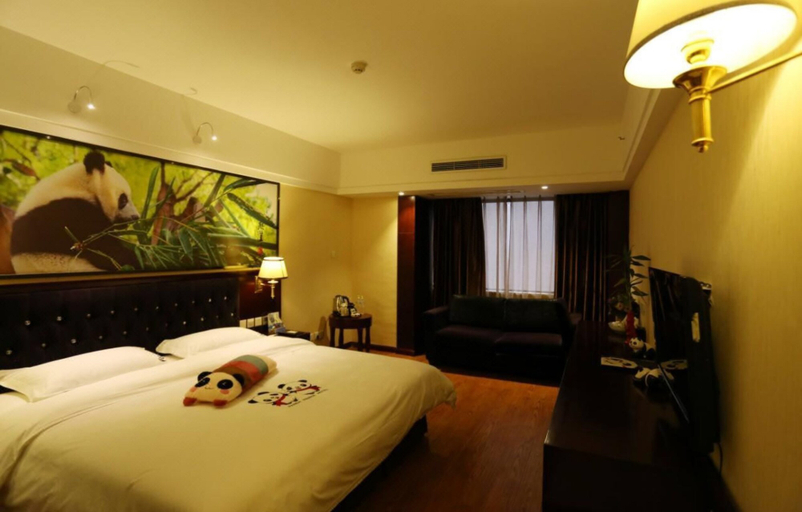 Bedroom 5, Panda Prince Hotel Hongpailou Branch, Chengdu
