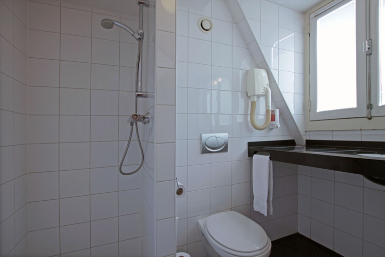 Bathroom 4, A Train Hotel, Amsterdam