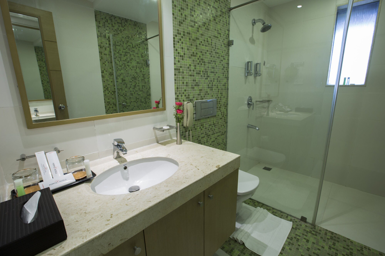 Bathroom 4, Hash Six Hotels, Coimbatore