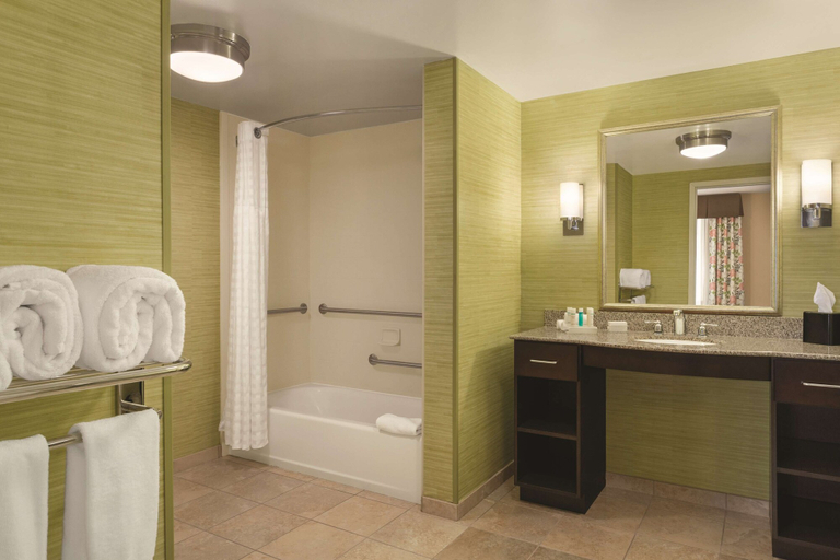 Bathroom 5, Homewood Suites by Hilton Joplin, Newton