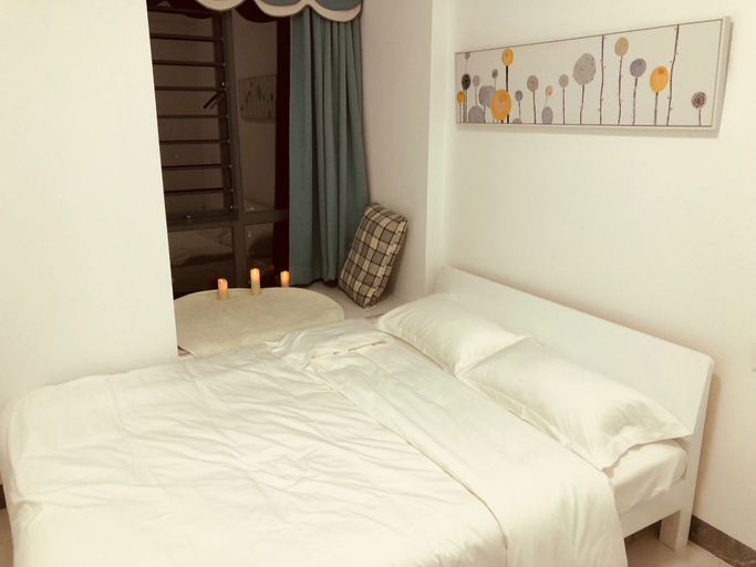 Bedroom, Wu Zhou Ai Zhuke Haojing Yue Cheng Apartment, Wuzhou