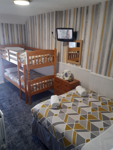 Bedroom 2, Wellington Hotel, Blackpool