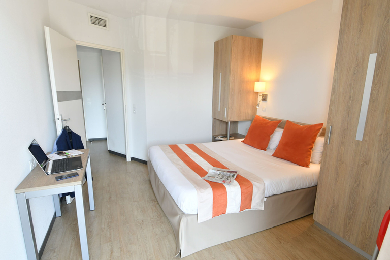 Bedroom 3, Appart Hôtel Mer & Golf City Bordeaux Bruges, Gironde