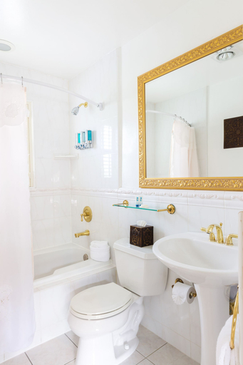 Bathroom 4, Coachman's Inn, A Four Sisters Inn, Monterey