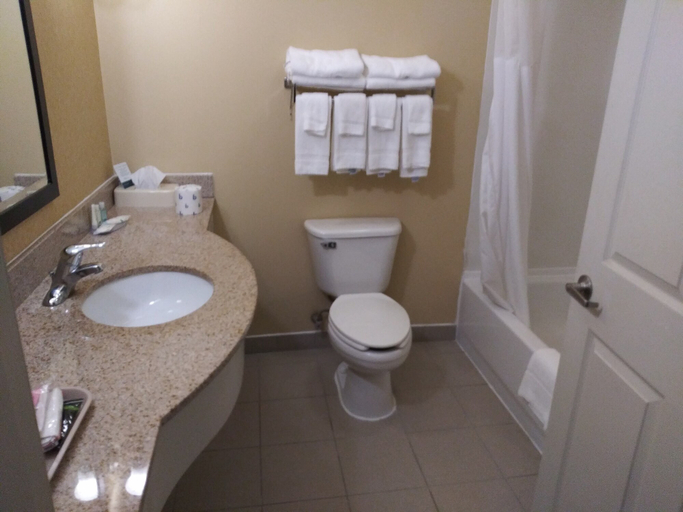 Bathroom 4, Quality Inn & Suites Chambersburg Northeast, Franklin