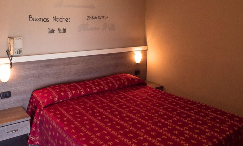 Bedroom 3, Hotel Monterosa, Novara