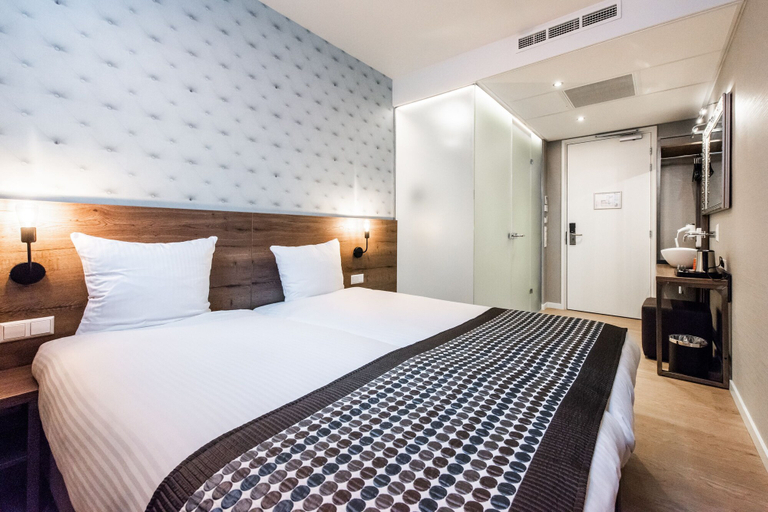 Bedroom 3, Melrose Hotel, Amsterdam