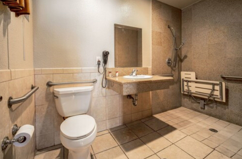 Bathroom 5, Oak Park Motel, Los Angeles