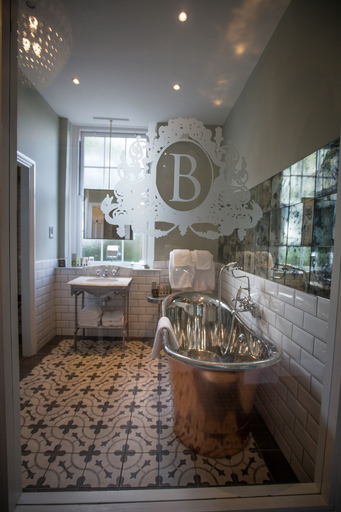 Bathroom 4, Bowburn Hall Hotel, Durham
