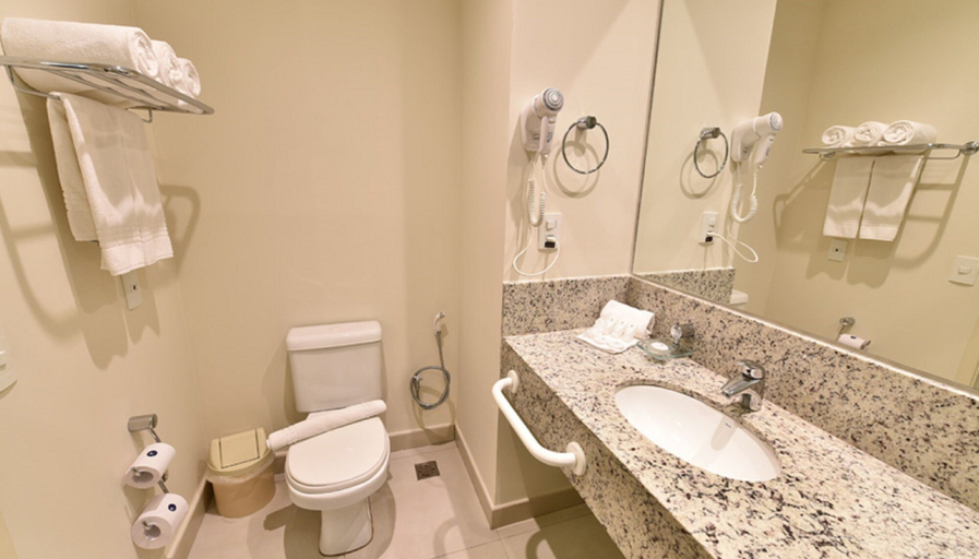 Bathroom 5, Hotel Rainha do Brasil, Aparecida