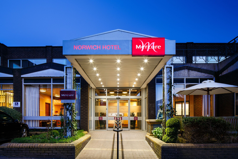 Exterior & Views 2, Mercure Norwich Hotel, Norfolk