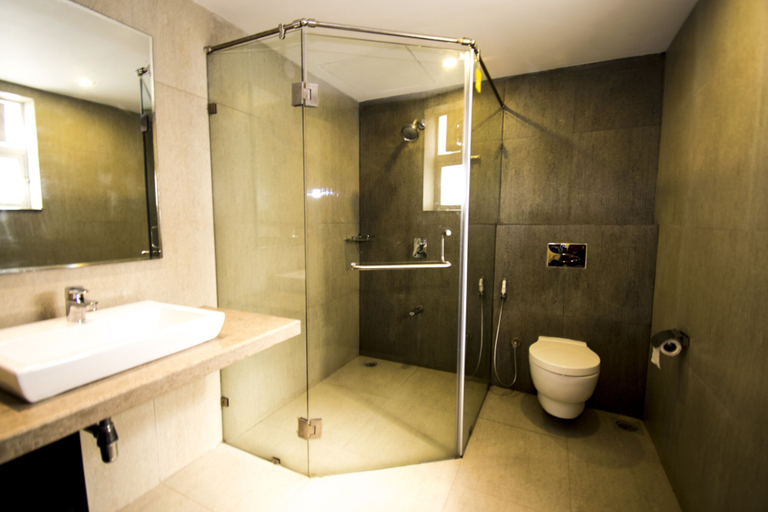 Bathroom 4, Happy Inch Hospitality, North Goa