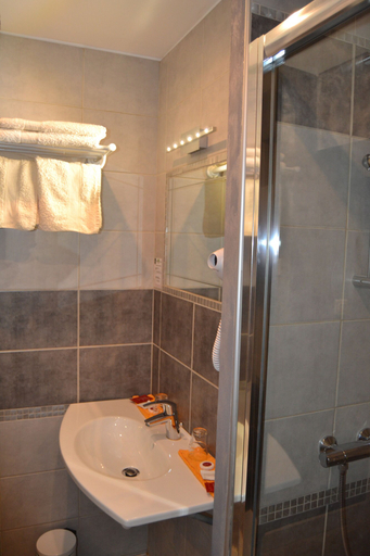 Bathroom 2, Hôtel du Lion Vert, Haute-Saône