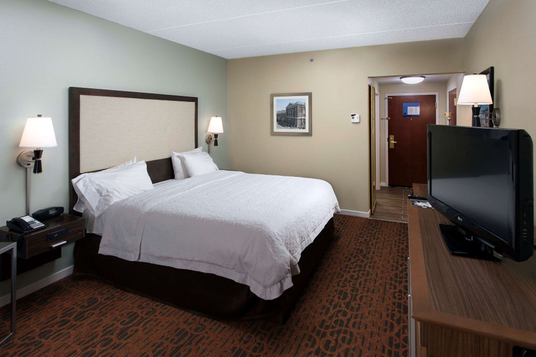 Bedroom 4, Hampton Inn by Hilton Troy, Pike