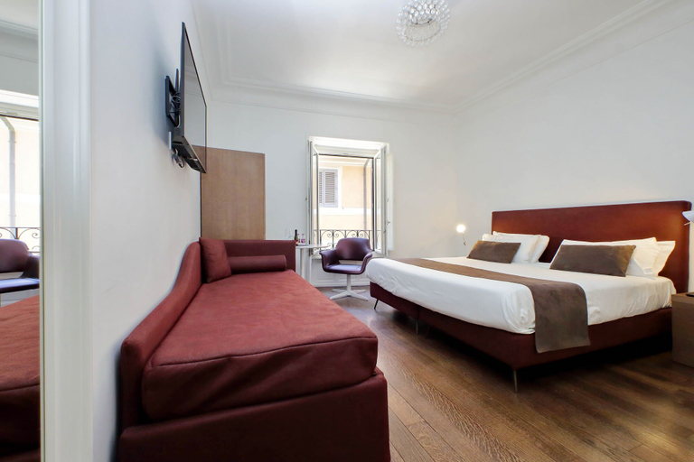 Bedroom 5, Youroom Carrozze, Rome