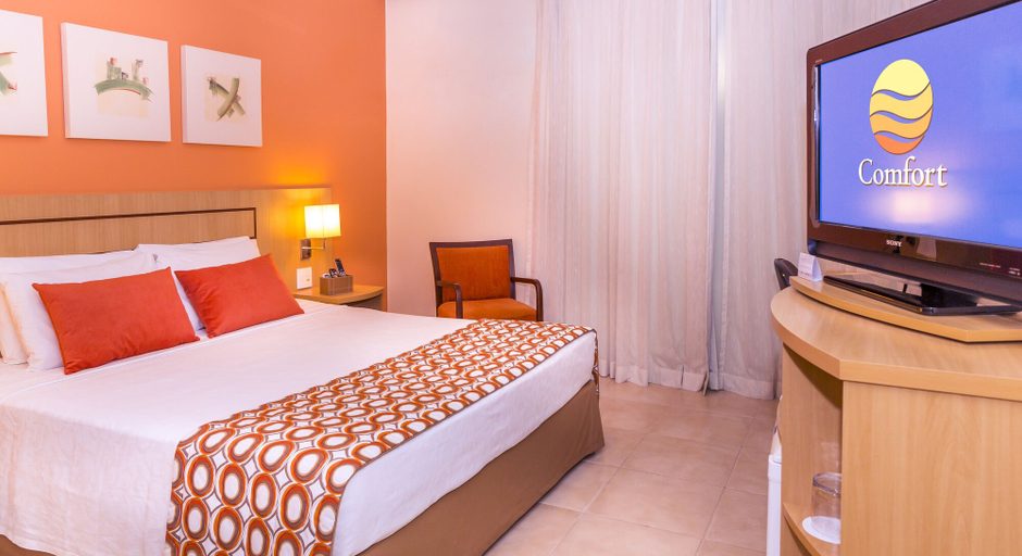 Bedroom 3, Comfort Hotel Franca, Franca