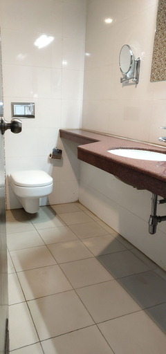 Bathroom 3, Hotel Saptagiri, Hyderabad