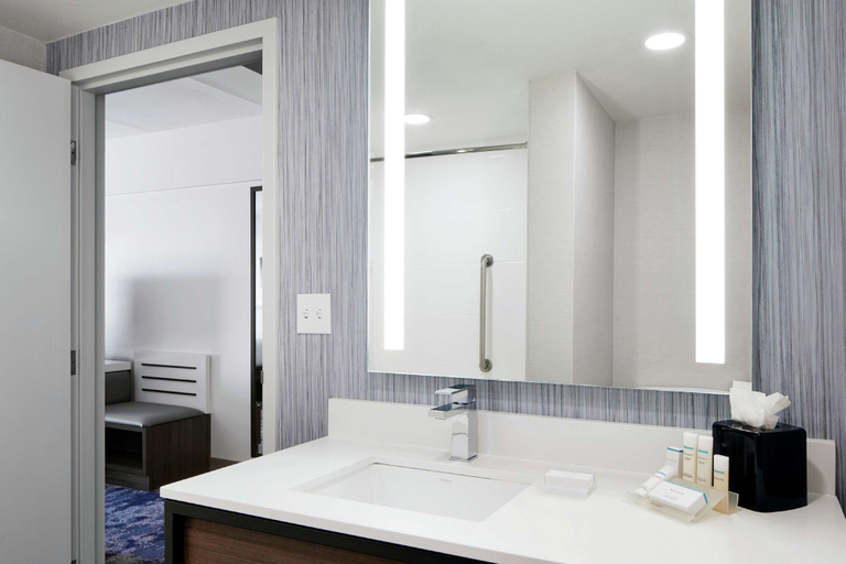 Bathroom 4, Hilton Garden Inn Champaign/Urbana, Champaign