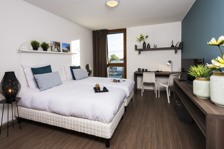 Bedroom 3, Ténéo Apparthotel Bordeaux Maritime - Cité du vin, Gironde