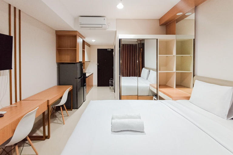 Bedroom 2, Homey Studio at Patraland Amarta Apartment By Travelio, Sleman