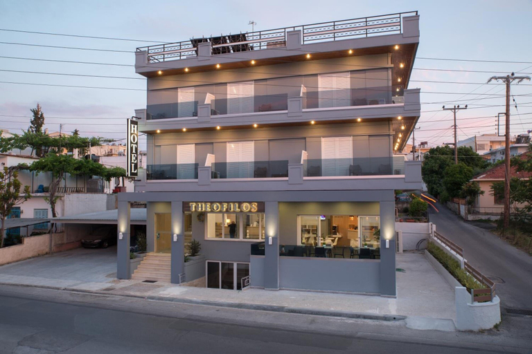 Exterior & Views 2, Theofilos City Hotel, Crete