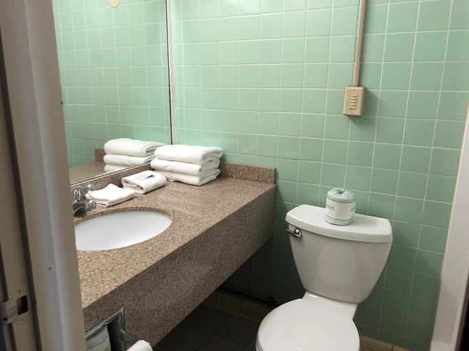 Bathroom 5, Red Carpet Inn North Syracuse, Onondaga