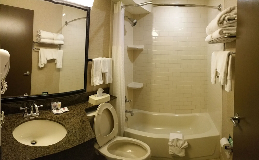 Bathroom 5, Quality Inn Corydon, Harrison
