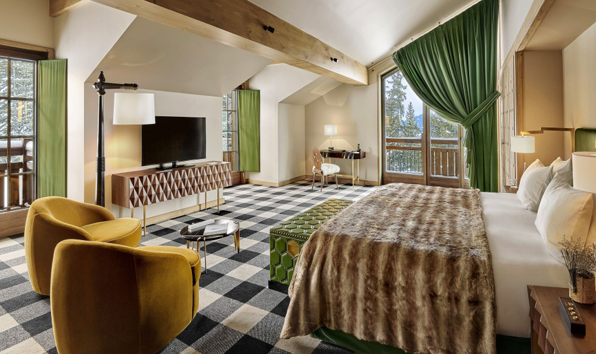 Bedroom 3, Apogée Courchevel, Oetker Hotels, Savoie