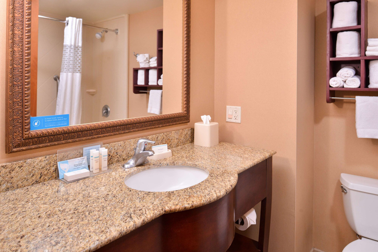 Bathroom 4, Hampton Inn York, York