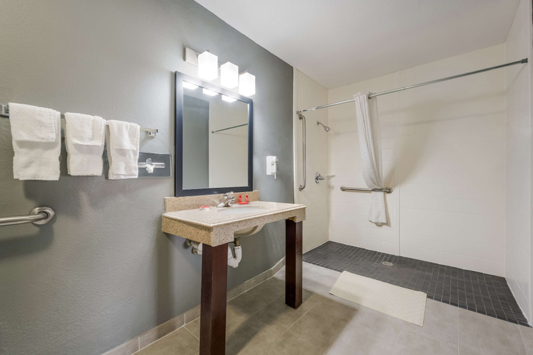 Bathroom 5, SureStay Hotel by Best Western Deer Park, Houston
