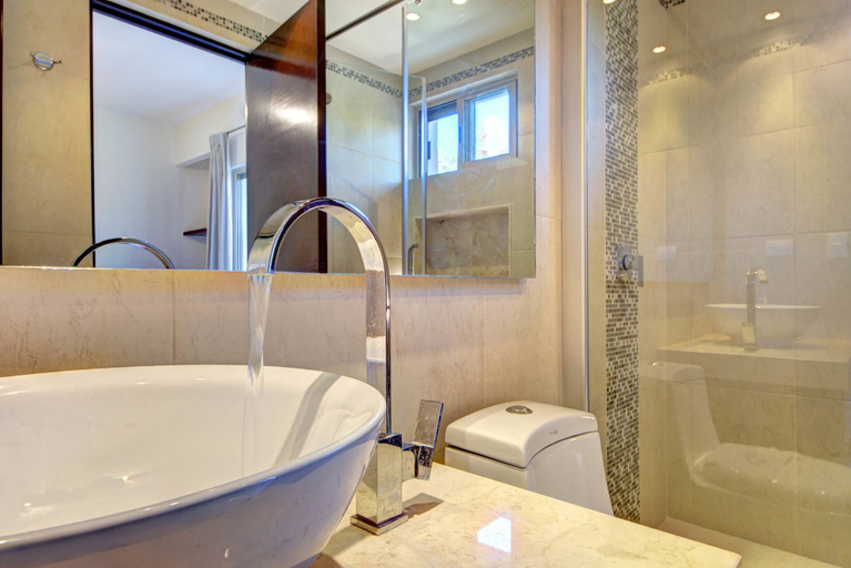 Bathroom 4, Garden Lili 3 bedroom sleeps 6, Cozumel